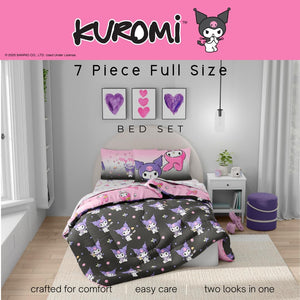 My Melody & Kuromi Besties Bedding Set Home Goods Franco Manufacturing Co Inc