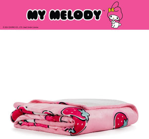 My Melody Throw Blanket (Strawberry Fields) Home Goods Franco Manufacturing Co Inc