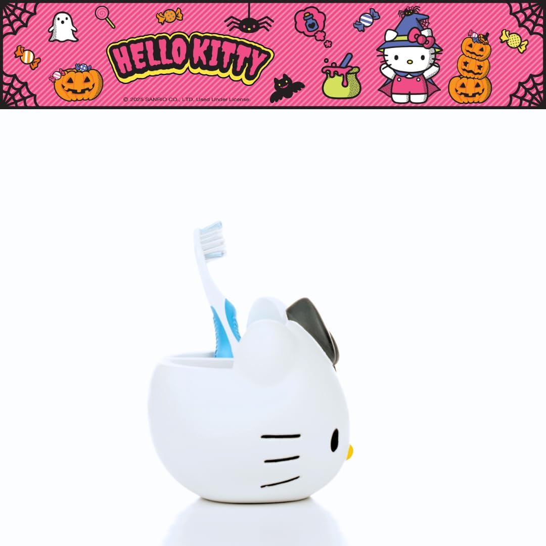 Hello Kitty Halloween Toothbrush Holder (Dark Bow) Home Goods Franco Manufacturing Co Inc