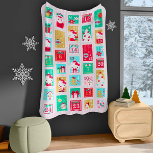 Hello Kitty Holiday Throw Blanket (Advent Calendar) Home Goods Franco Manufacturing Co Inc