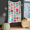 Hello Kitty Holiday Throw Blanket (Advent Calendar) Home Goods Franco Manufacturing Co Inc