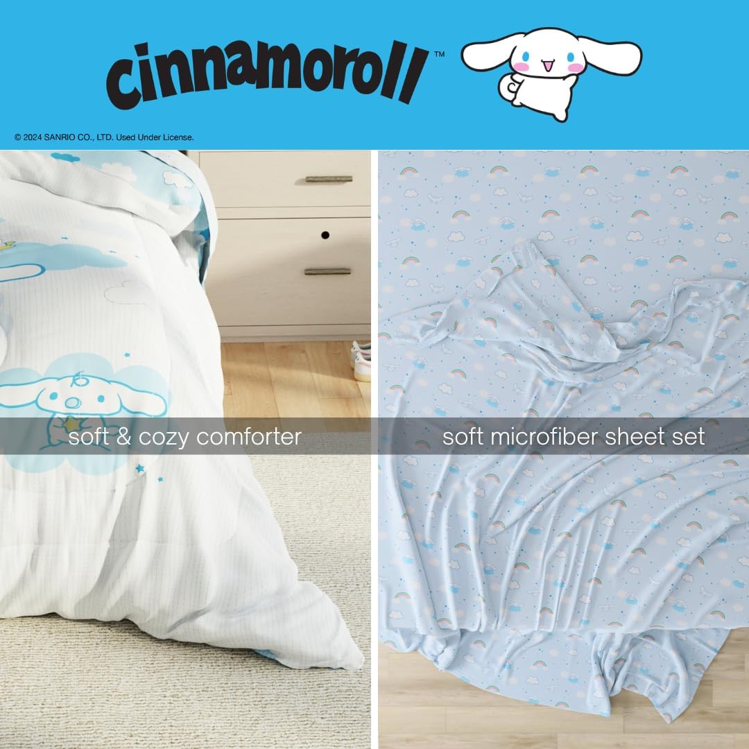 Cinnamoroll Cloudy Days Bedding Set Home Goods Franco Manufacturing Co Inc