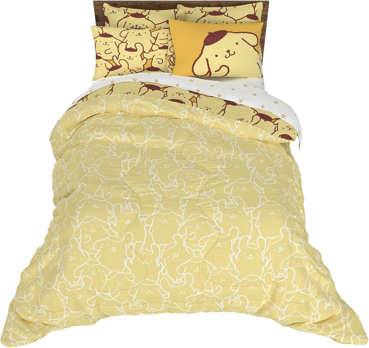 Pompompurin Happy Pudding Bedding Set Home Goods Franco Manufacturing Co Inc