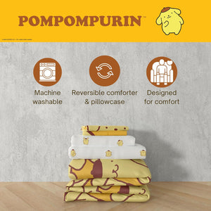 Pompompurin Happy Pudding Bedding Set Home Goods Franco Manufacturing Co Inc