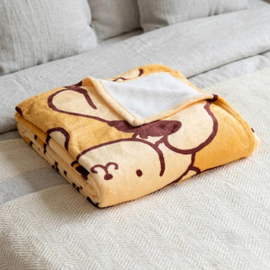 Pompompurin Throw Blanket (On Repeat) Home Goods Franco Manufacturing Co Inc