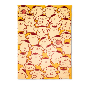 Pompompurin Throw Blanket (On Repeat) Home Goods Franco Manufacturing Co Inc