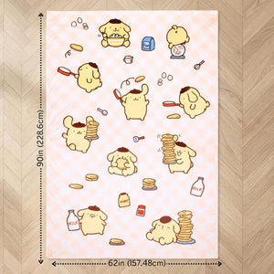 Pompompurin Throw Blanket (Pancakes) Home Goods Franco Manufacturing Co Inc