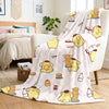 Pompompurin Throw Blanket (Pancakes) Home Goods Franco Manufacturing Co Inc