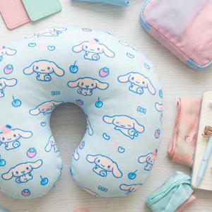 Cinnamoroll Travel Neck Pillow (Cloud Snuggles) Travel Franco Manufacturing Co Inc
