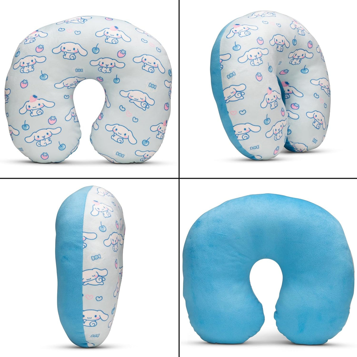 Cinnamoroll Travel Neck Pillow (Cloud Snuggles) Travel Franco Manufacturing Co Inc