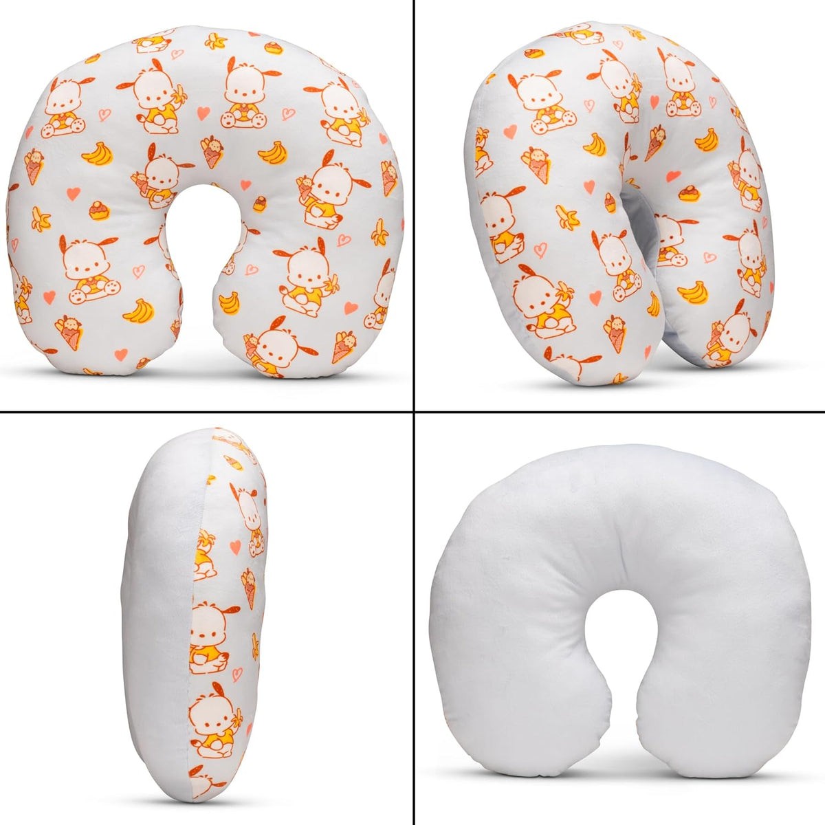 Pochacco Travel Neck Pillow (Bananas) Travel Franco Manufacturing Co Inc
