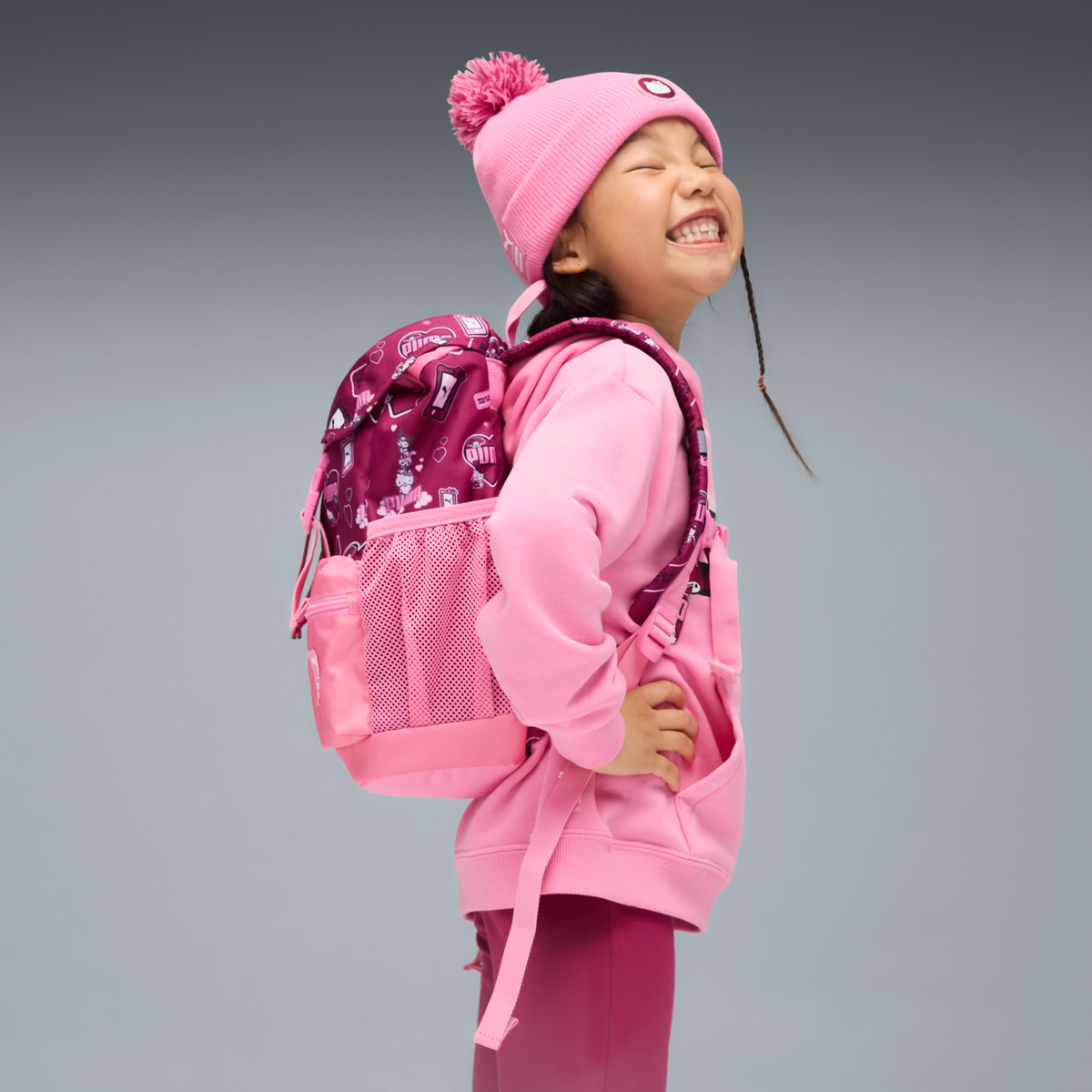 Hello Kitty and Friends x PUMA Kids Backpack (Posie PInk) Bags PUMA