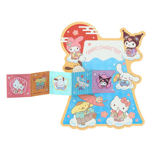 Sanrio Characters Enclosure Envelope 6-pc Set (Fuji Rock) Seasonal Japan Original