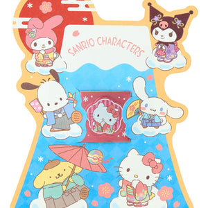Sanrio Characters Enclosure Envelope 6-pc Set (Fuji Rock) Seasonal Japan Original