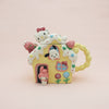 Hello Kitty and Friends Strawberry House Ceramic Teapot Home Goods Blue Sky