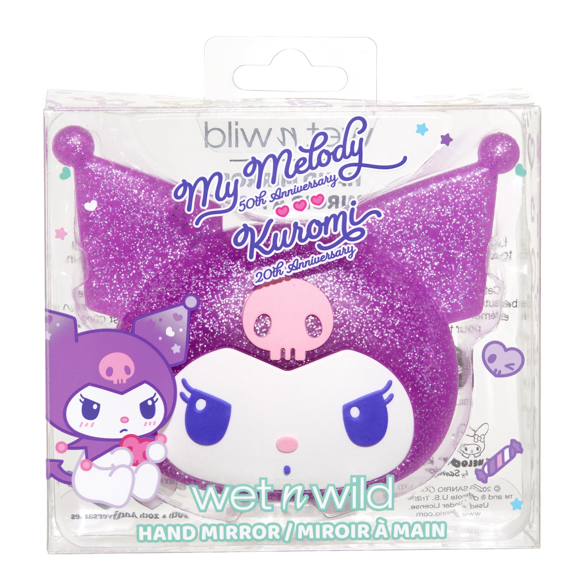 My Melody & Kuromi x Wet n Wild Hand Mirror (Kuromi) Beauty MARKWINS