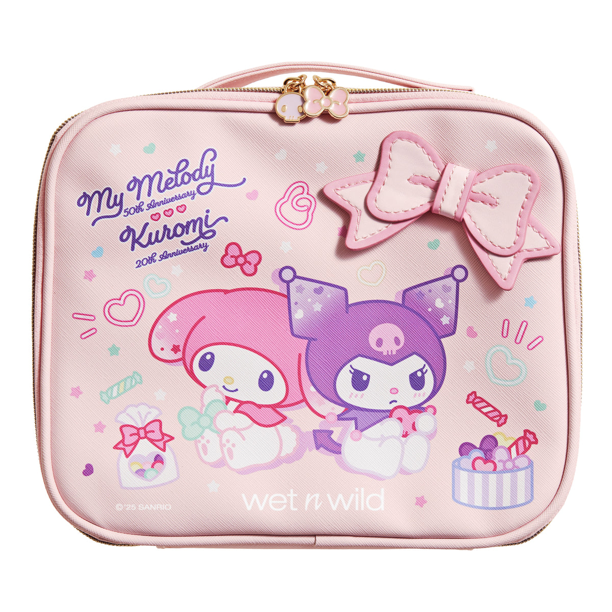 My Melody & Kuromi x Wet n Wild Makeup Bag (My Melody Pink) Beauty MARKWINS