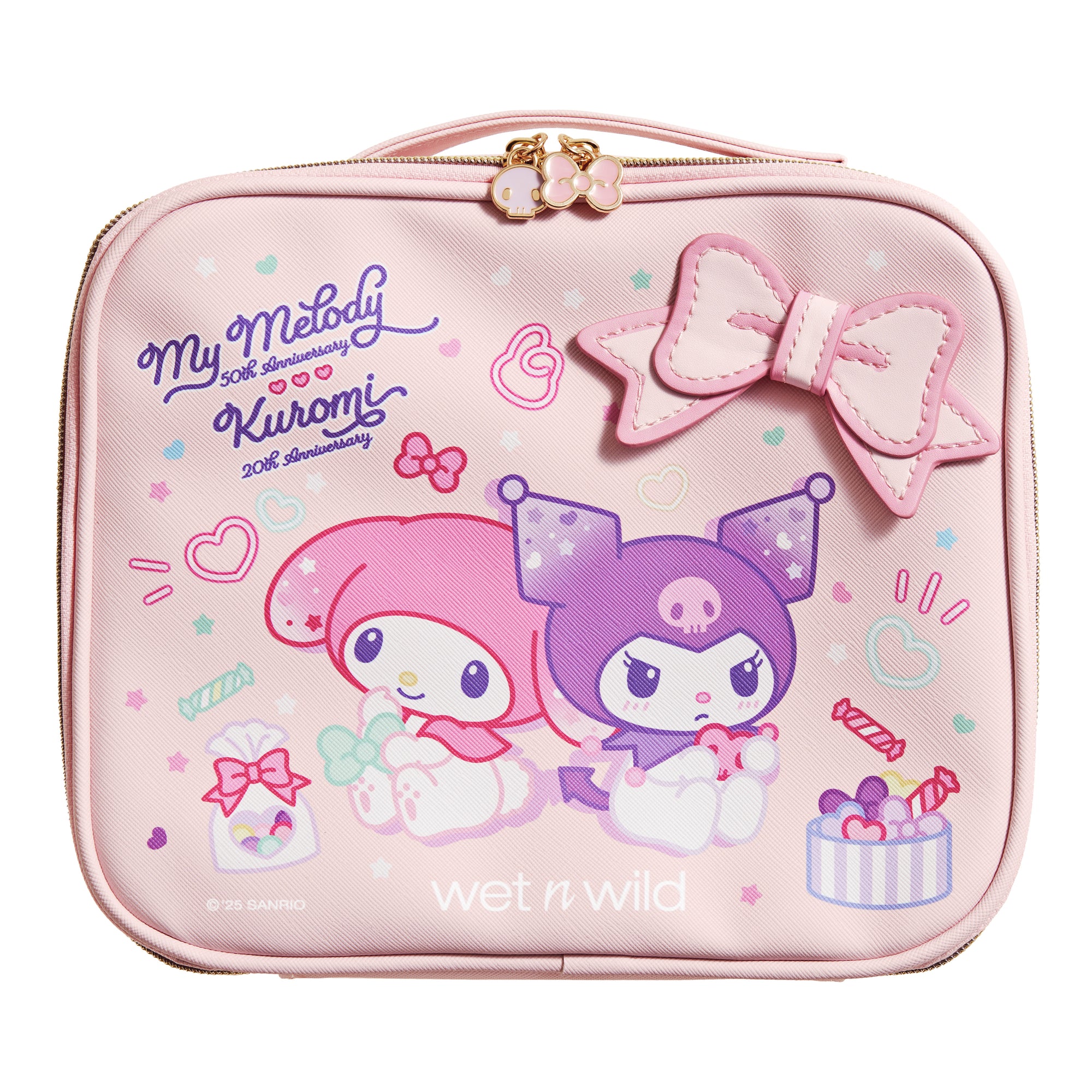 My Melody & Kuromi x Wet n Wild Makeup Bag (My Melody Pink) Beauty MARKWINS