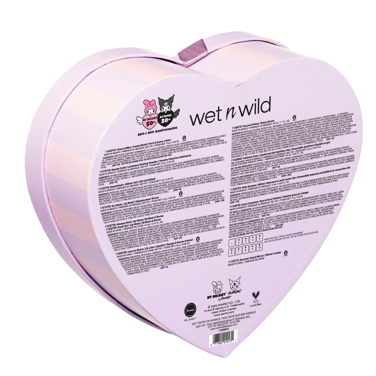 My Melody & Kuromi x Wet n Wild PR Box Beauty MARKWINS