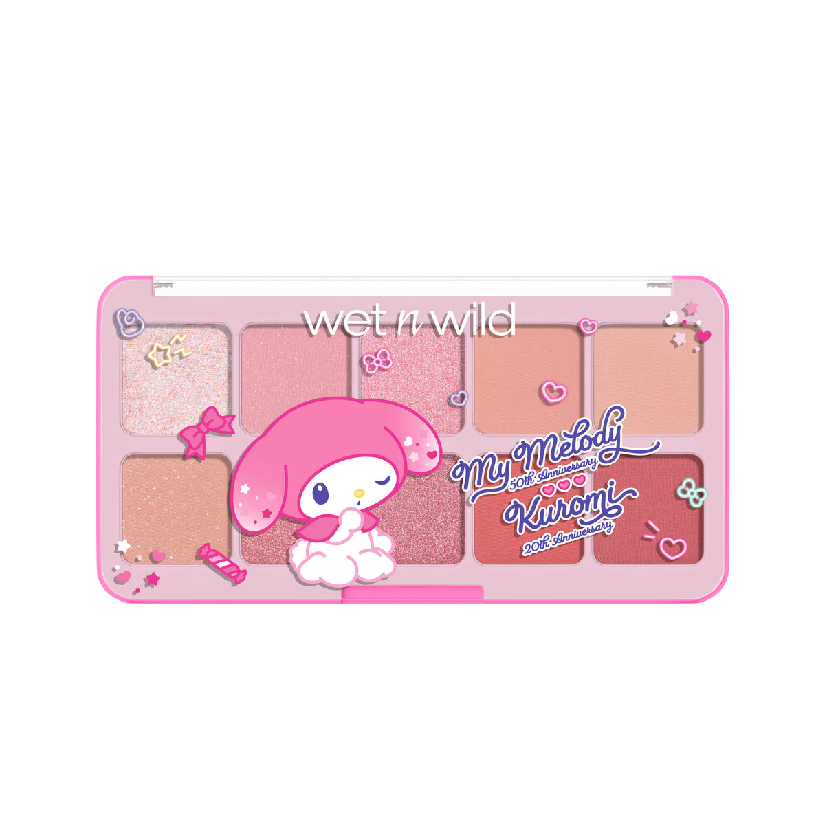 My Melody & Kuromi x Wet n Wild Eye & Face Palette (My Melody) Beauty MARKWINS