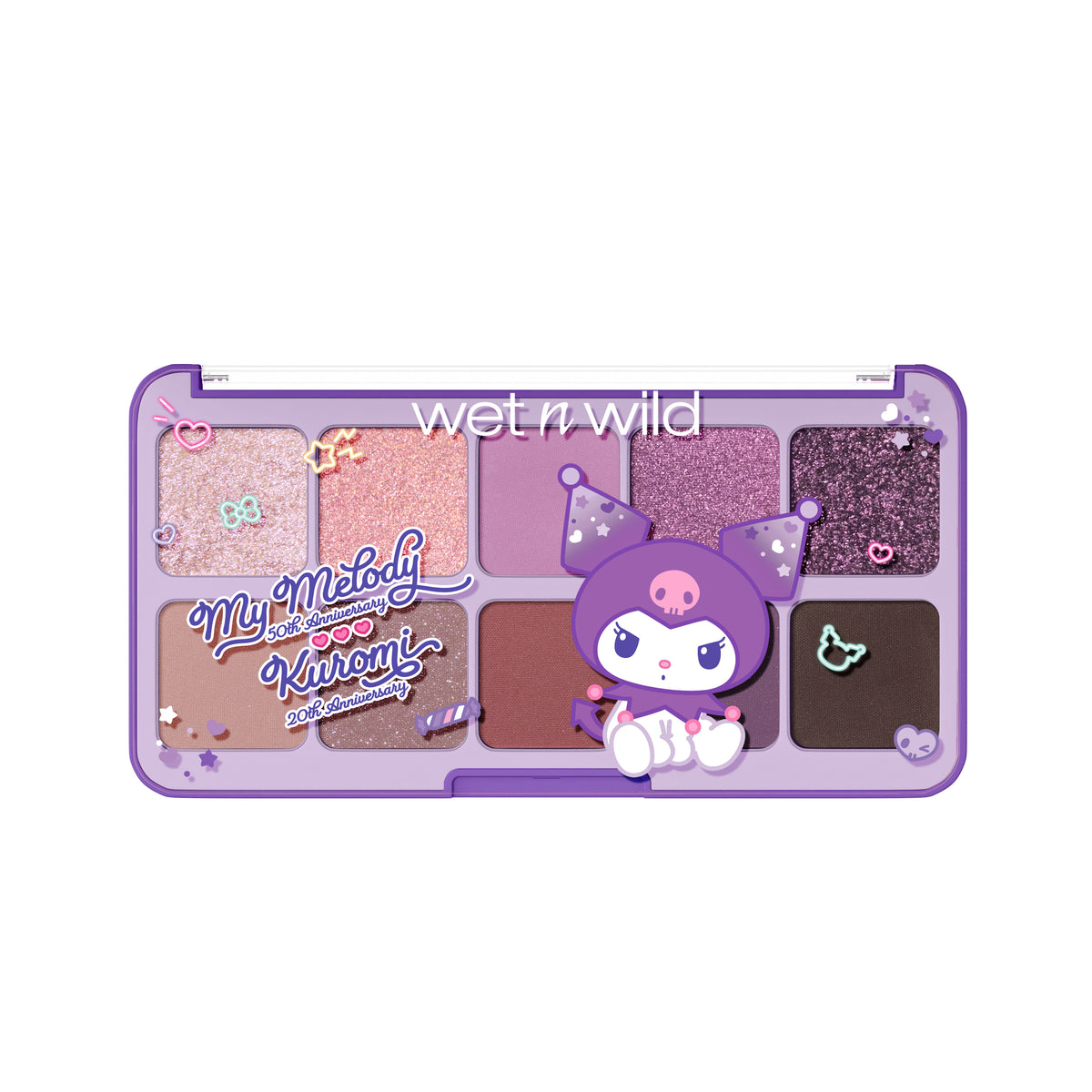 My Melody & Kuromi x Wet n Wild Eye & Face Palette (Kuromi) Beauty MARKWINS