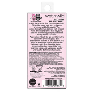 My Melody & Kuromi x Wet n Wild Glitter Gel (My Melody) Beauty MARKWINS