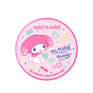 My Melody & Kuromi x Wet n Wild Glitter Gel (My Melody) Beauty MARKWINS