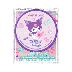 My Melody & Kuromi x Wet n Wild Luminous Setting Powder (Kuromi) Beauty MARKWINS