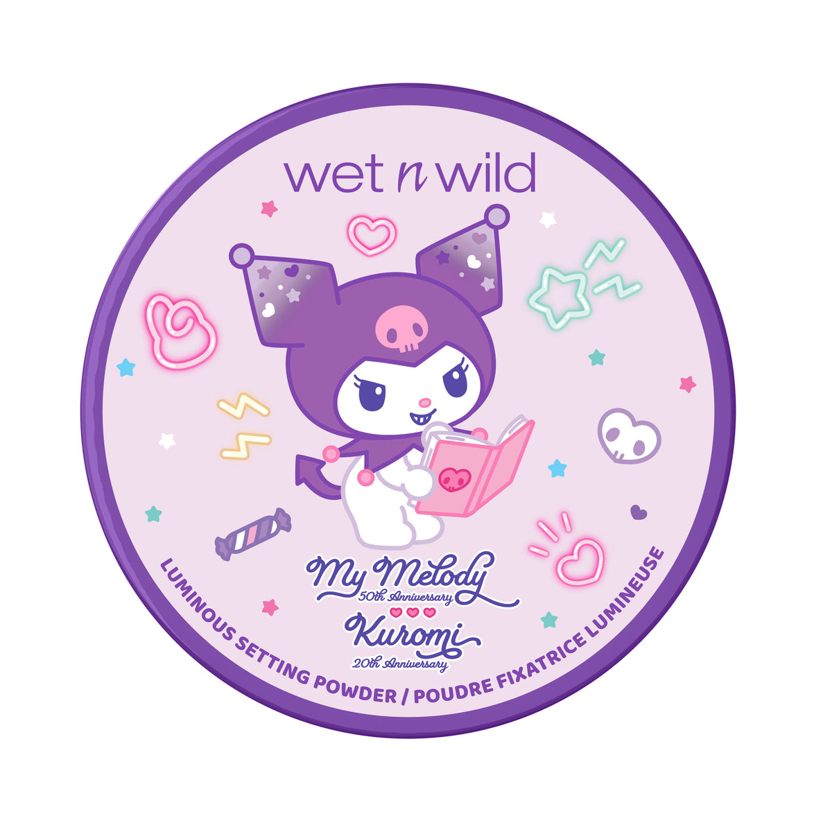 My Melody & Kuromi x Wet n Wild Luminous Setting Powder (Kuromi) Beauty MARKWINS