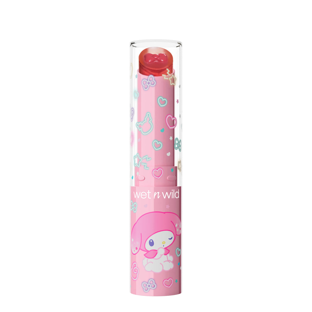 My Melody & Kuromi x Wet n Wild Glossy Lip Balm (My Melody)