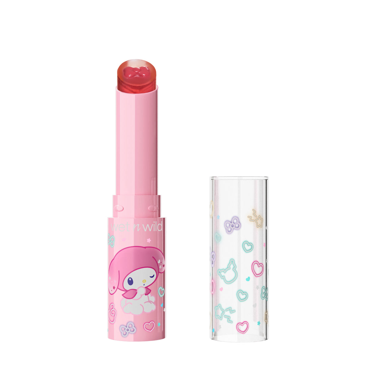 My Melody & Kuromi x Wet n Wild Glossy Lip Balm (My Melody)