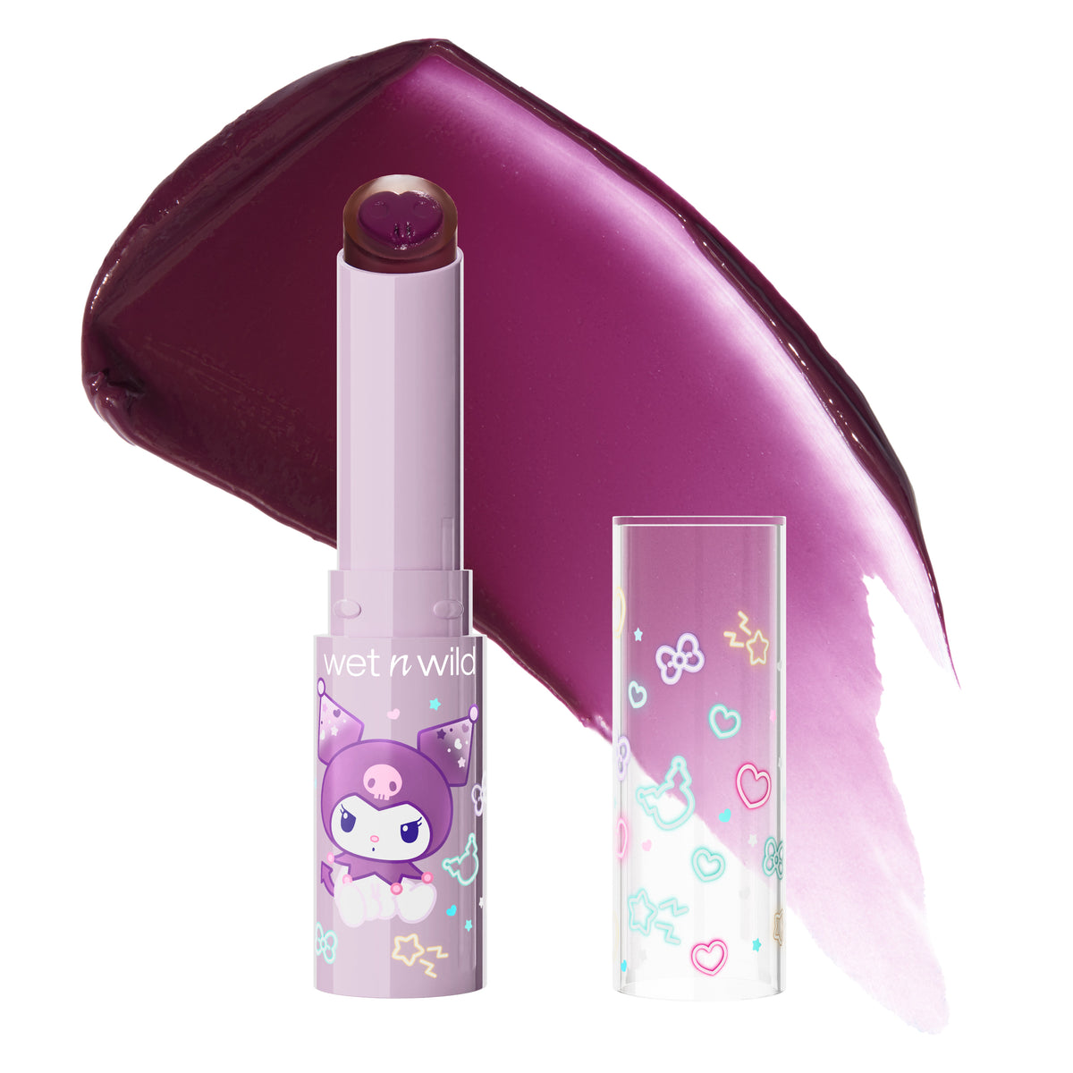 My Melody & Kuromi x Wet n Wild Glossy Lip Balm (Kuromi)