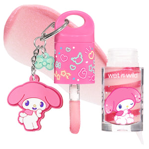 My Melody & Kuromi x Wet n Wild Spiral Lip Gloss (My Melody)
