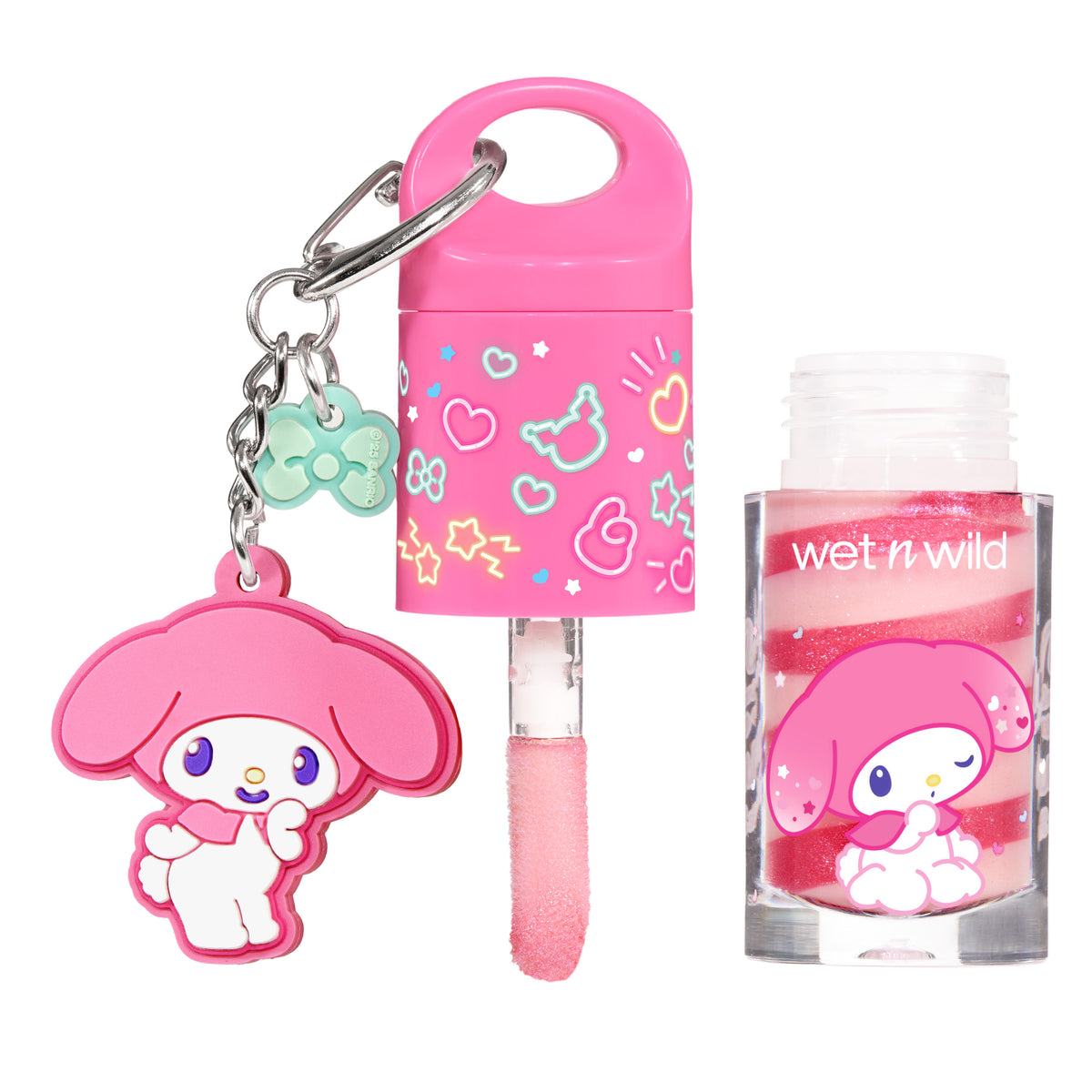 My Melody & Kuromi x Wet n Wild Spiral Lip Gloss (My Melody)