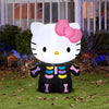 Hello Kitty 3ft Airblown Inflatable (Neon Skeleton) Home Goods Jmarcus