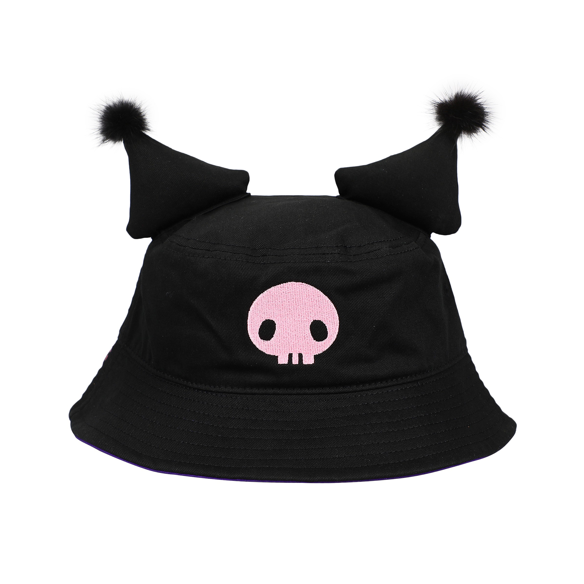 Kuromi 3D Cosplay Bucket Hat Accessory BIOWORLD   