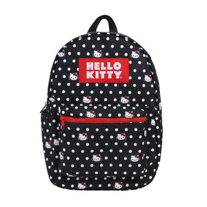 Hello Kitty Polka Dot Classic Backpack Bags BIOWORLD   