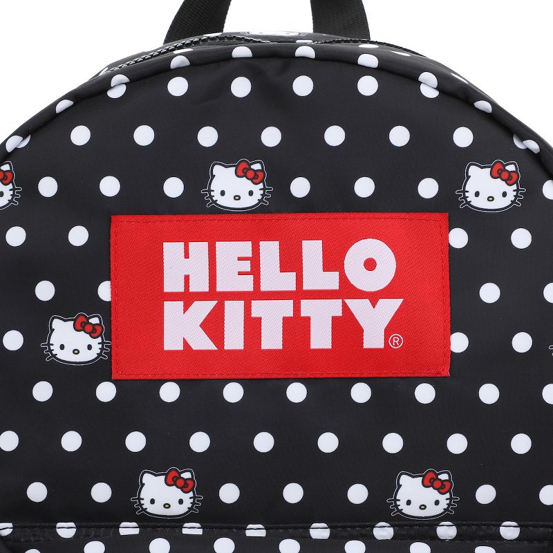 Hello Kitty Polka Dots Backpack, Black Hello Kitty Polka Dots Backpack, Black