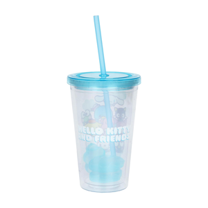 Hello Ice Coffee Glass / Kitty Cup 16 Oz 