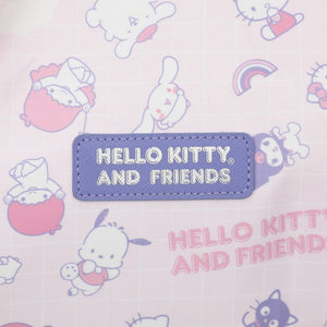 Hello Kitty and Friends All-Over Print Rolling Duffle Bag Travel BIOWORLD   