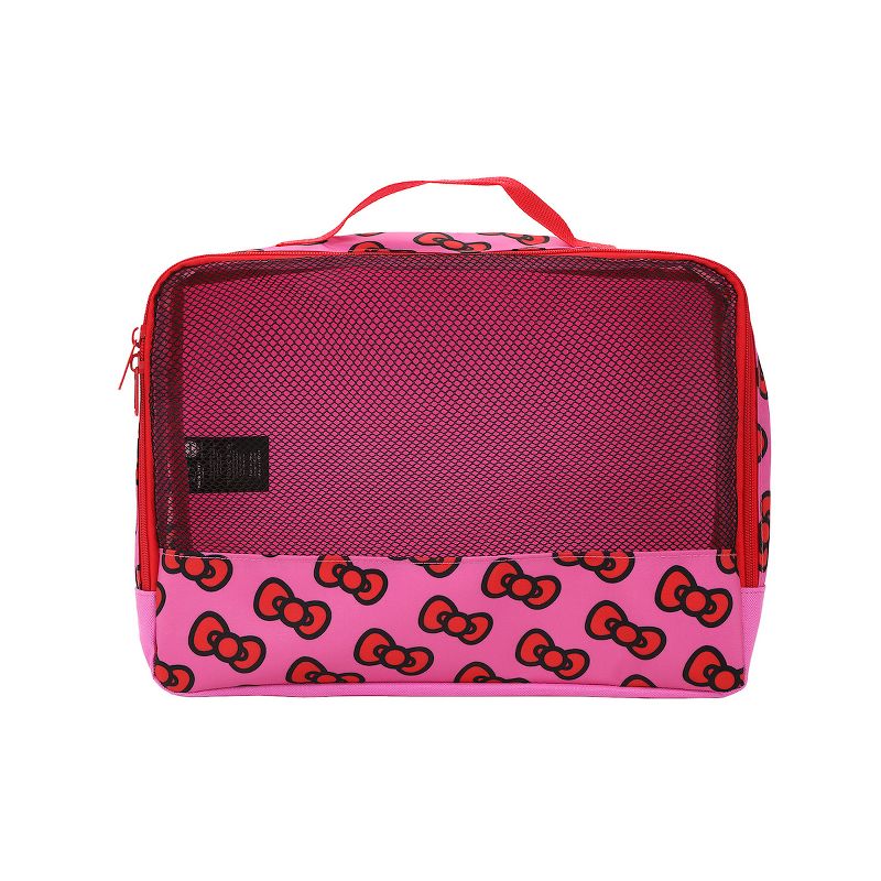 Hello Kitty Packing Cube &amp; Hang Tag Set Travel BIOWORLD   