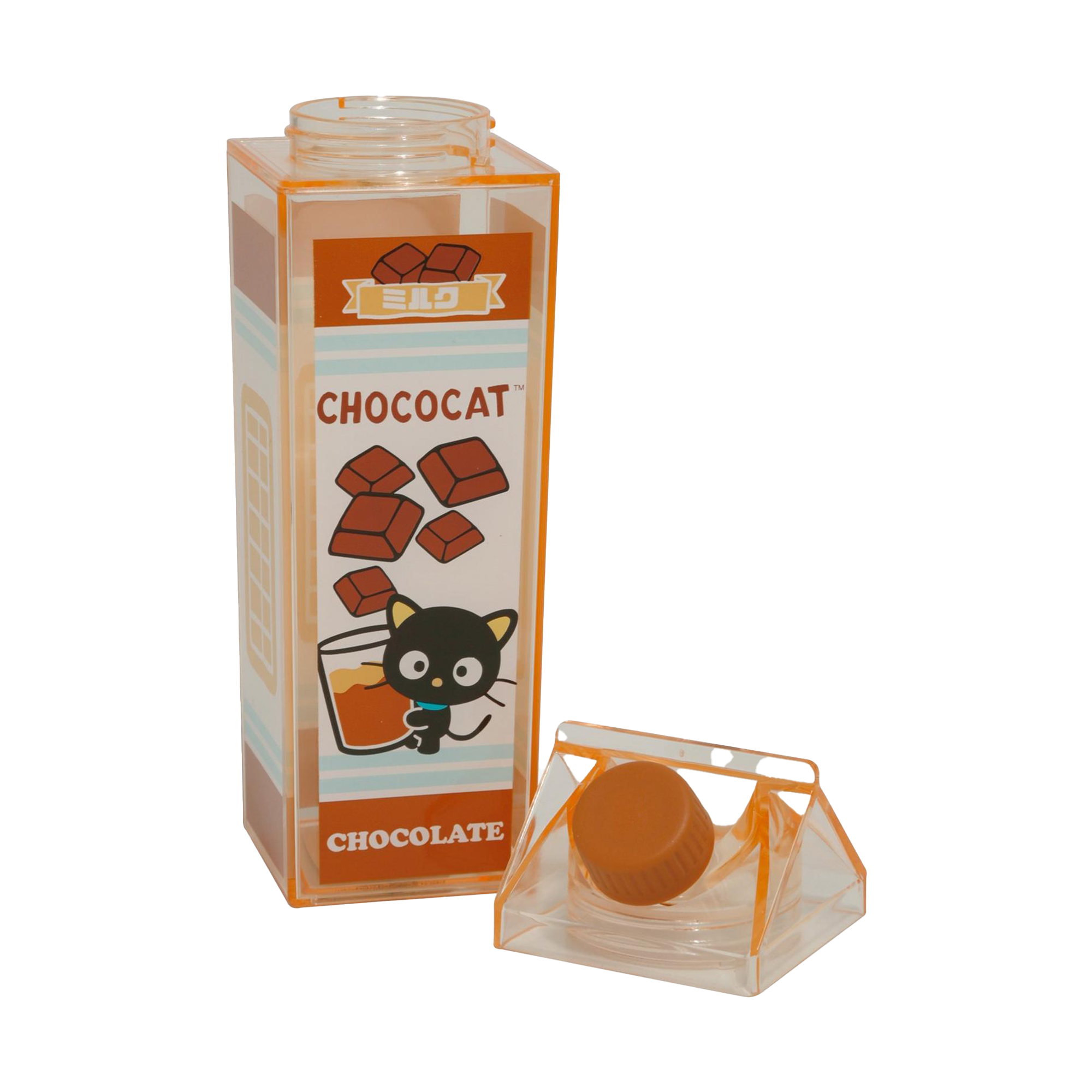 Chococat Milk Carton Water Bottle (Chocolate) Home Goods BIOWORLD   