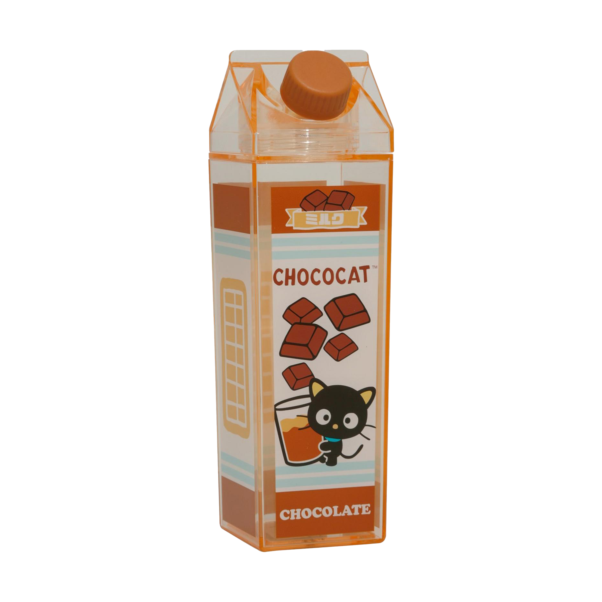 Chococat Milk Carton Water Bottle (Chocolate) Home Goods BIOWORLD   