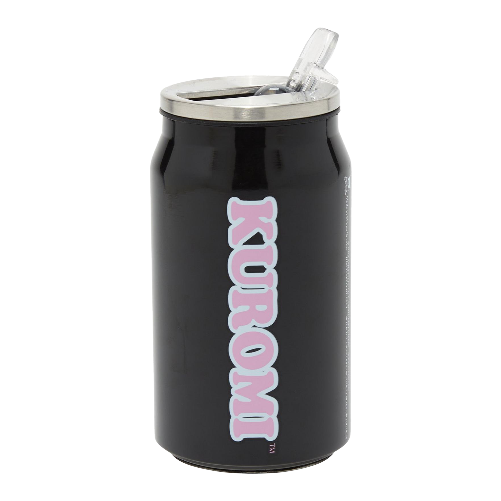 Kuromi Soda Can Water Bottle Home Goods BIOWORLD   