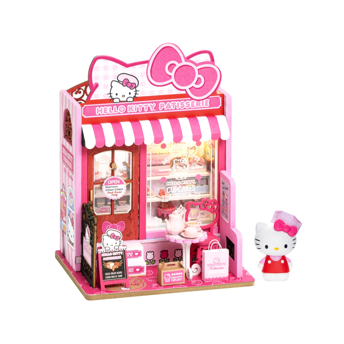 Hello Kitty Patisserie DIY Miniature House Kit Toys&Games HANDS CRAFT