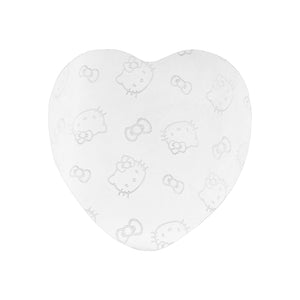 Hello Kitty x Impressions Vanity Heart Ottoman (White) Home Goods Impressions Vanity   