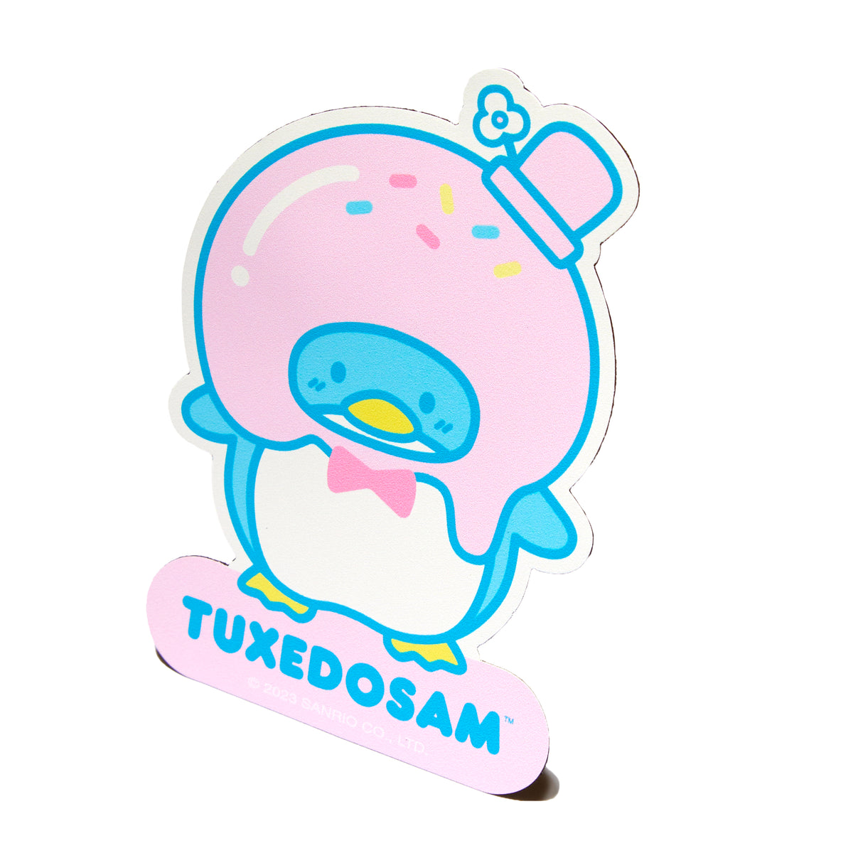Tuxedosam August Friend of the Month 2023 Magnet Sales Prom Sticker Mule LLC   