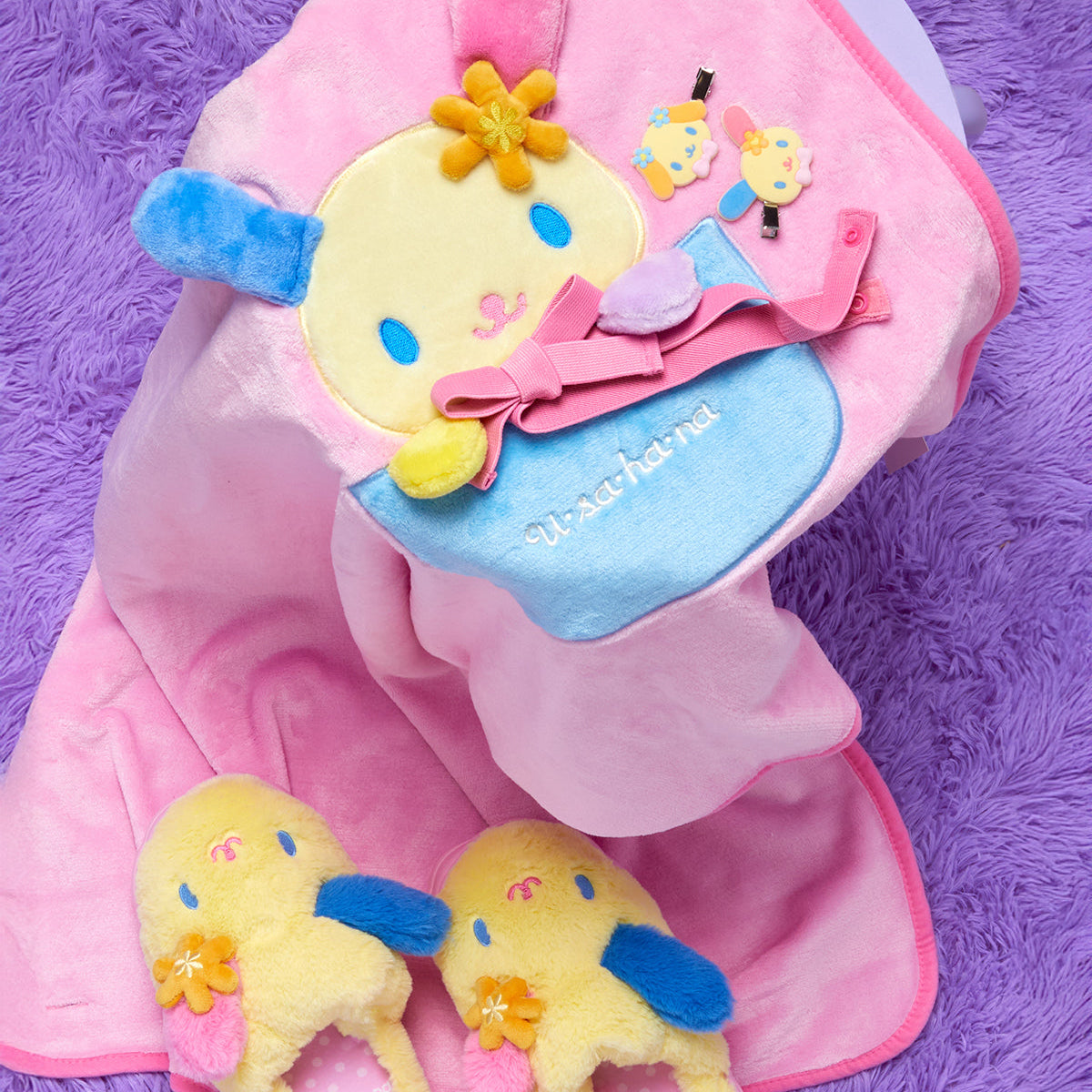 U*SA*HA*NA 2-in-1 Cozy Lap Blanket