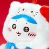 Chiikawa × Sanrio Characters Kiramekko Plush Mascot Keychain (Hachiware × Hello Kitty) Accessory Jazwares LLC