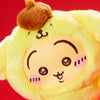 Chiikawa × Sanrio Characters Kiramekko Plush Mascot Keychain (Usagi × Pompompurin) Accessory Jazwares LLC